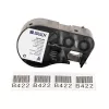 Brady M4-49-422 savaiminio laminavimo vinilo etikečių ritinys, 48,26 mm x 6,4 m, baltas, skirtas BMP41/BMP51/BMP53/M511