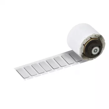 BRADY M710 etikečių ritinys M7-1-7593-SL – 31,75x25,4 mm, baltas poliesteris