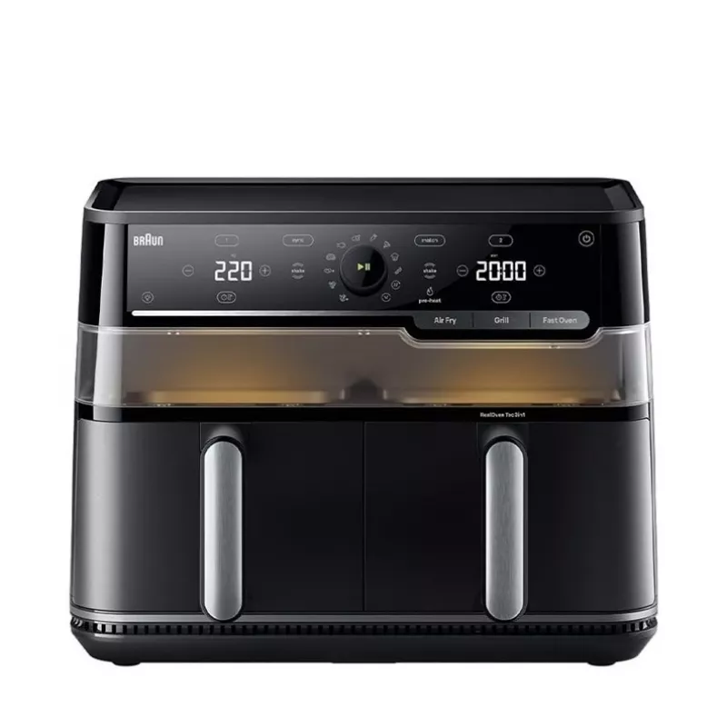 Braun Air Fryer TD5073IBK - 5,5 l skaitmeninė gruzdintuvė su oro cirkuliacija, 1700W, juoda