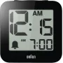 Braun BC 25 BP juodas kvarcinis žadintuvas su balsiniu pranešimu (67711)