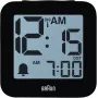 Braun BC 25 BP-DCF radijo valdomas signalinis laikrodis su balsu, juodas (60077)