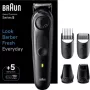 Braun Series 5 BT5441 barzdos trimeris su 40 ilgio nustatymų ir 100 min. baterijos veikimo