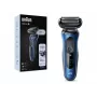 Braun Series 61 - B1000s elektrinis skustuvas šlapiam ir sausam skutimui, mėlynas