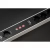 Brennenstuhl Connect Ecolor WLAN Smart Power Strip 4-Way (White/Black, 1,5 m Cable, Voice Control, Timer, App)