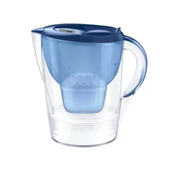 Brita Marella+ vandens filtro ąsotis su 4 MaxtraProPP kasetėmis (2,4 l, mėlyna)