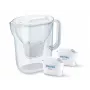 Brita Style Essential+ vandens filtro ąsotis su 2 MaxtraPro PP kasetėmis (2,4 l, balta)
