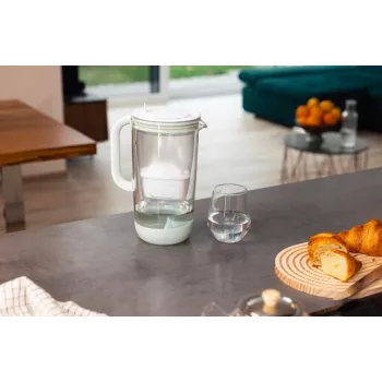 BRITA Style Glass 2,5 l vandens filtro ąsotis su MAXTRA PRO filtru - mėtų