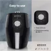 Brock AFM 3501 BK oro gruzdintuvė 3.5L 1300-1500W juoda skaitmeninė su krepšeliu