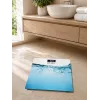 Brock BS 005 skaitmeninės vonios svarstyklės su grūdinto stiklo platforma, 180 kg talpa, 100 g tikslumu, automatinis įjungimas/išjungimas, baterijos pridedamos