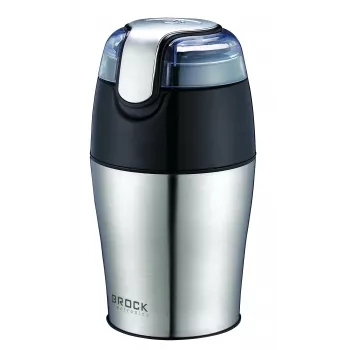 Brock CG 4050 SS nerūdijančio plieno peilių kavos malūnėlis 150W, 70g talpa, impulsinis režimas