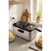 Brock DF 3001 SS gruzdintuvė 3,2 l 2200 W juoda/plieninė
