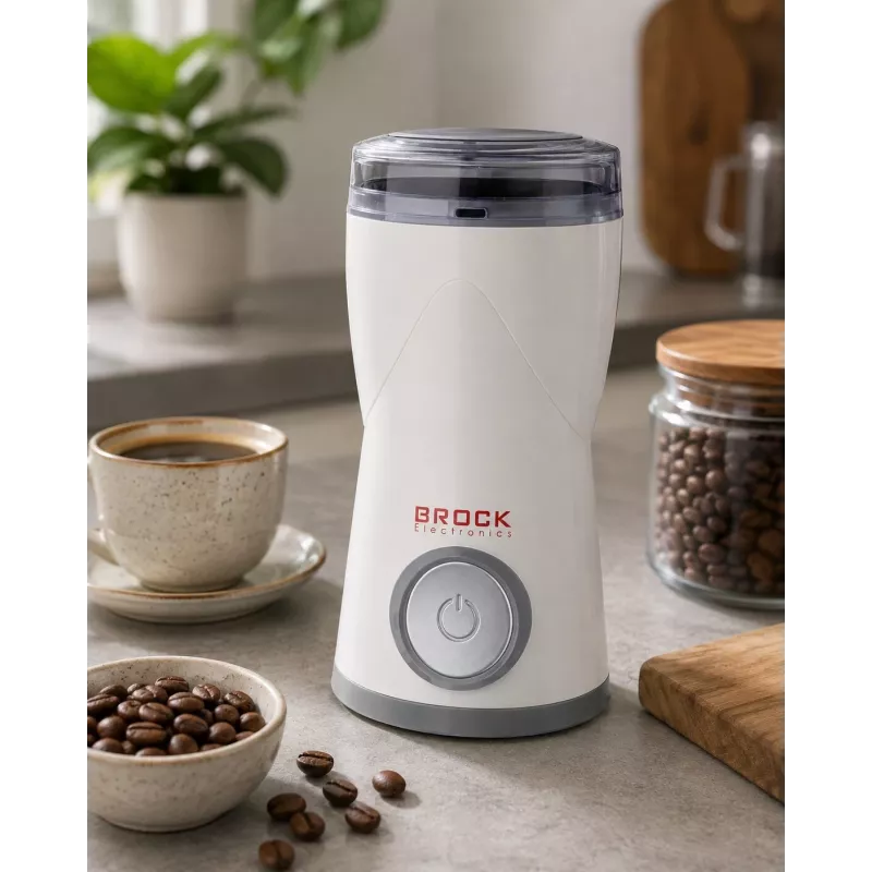 Brock ECP 105 elektrinė turkiška kavos virimo mašinėlė, 300 ml, 800 W, juoda ir nerūdijantis plienas, 4 puodeliai, belaidė su 360° pagrindu
