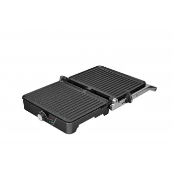 Brock HCG 5000 SS elektrinis kontaktinis grilis 2000W, juodas/plieninis