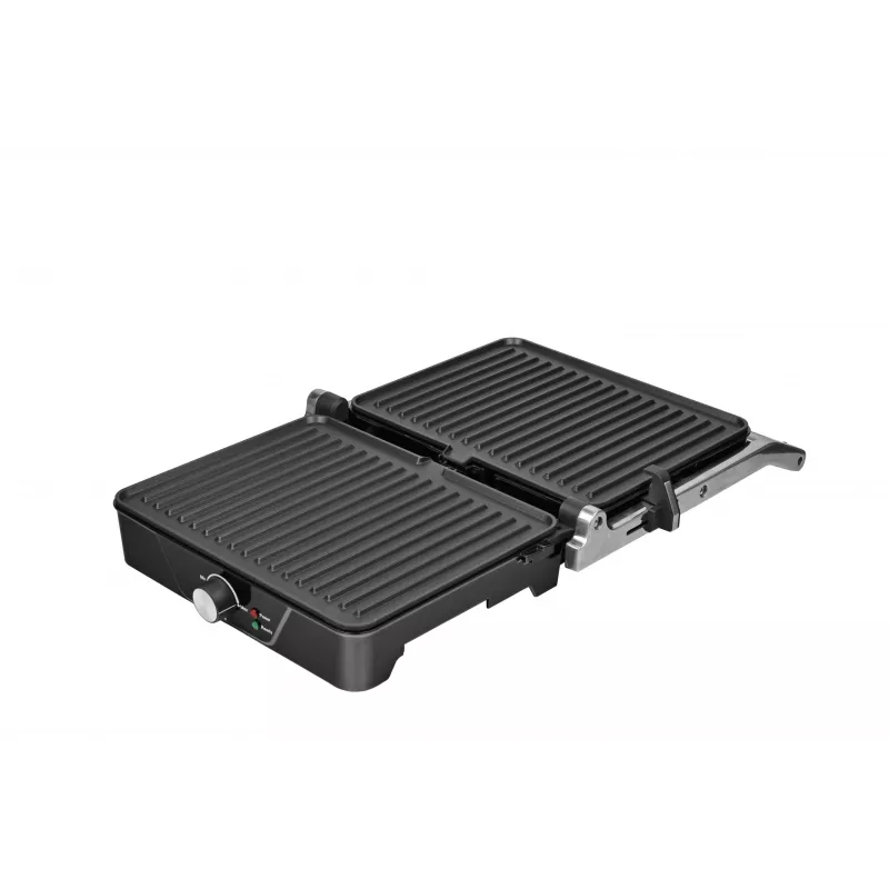 Brock HCG 5000 SS elektrinis kontaktinis grilis 2000W, juodas/plieninis