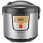 Brock MC 1000 daugiafunkcis puodas, 5 l, 900 W, 10 programų, LED ekranas, juodas/sidabrinis