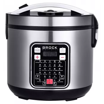 Brock MC 3203 multicooker 5L 900W juodas/plieninis