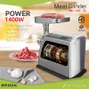 Brock MG 1601 SS mėsos malūnėlis 1400W, raudonas/plieninis