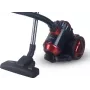 BROCK BVC 8055 RD bekamerinis cilindrinis dulkių siurblys su HEPA 13 filtru, 800 W, 2,5 l, raudonas