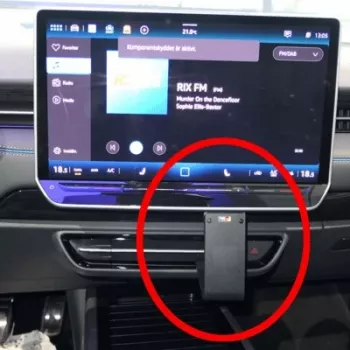 Brodit ProClip laikiklis Volkswagen ID.7 (2024-2026) - prietaisų skydelio laikiklis, vairas kairėje