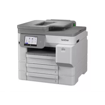 Brother MFC-J5117DW A3 spalvotas rašalinis daugiafunkcis įrenginys su spausdinimo, kopijavimo, skenavimo, faksu, dvipusiu spausdinimu, Wi-Fi, Ethernet, USB, 250 lapų dėklu, 50 lapų ADF, jutikliniu ekranu, baltas