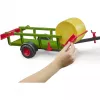 BRUDER Round Bale Collector su 3 šieno ritiniais