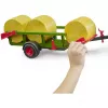 BRUDER Round Bale Collector su 3 šieno ritiniais