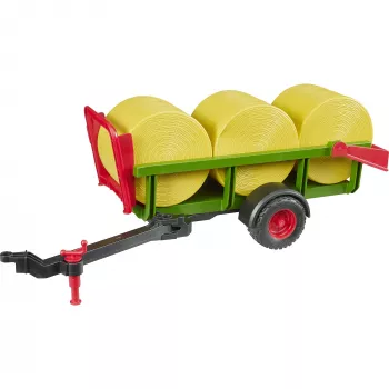 BRUDER Round Bale Collector su 3 šieno ritiniais