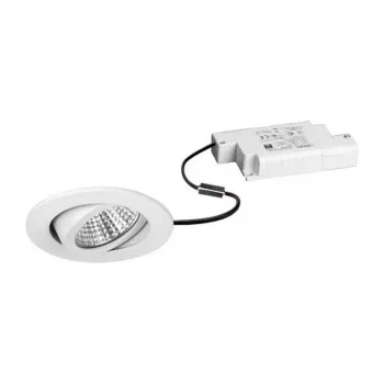 Brumberg 39353073 DAMITA LED lubinis prožektorius baltas 6W 230V IP65 sukamas fazinis reguliavimas 3000K šilta balta