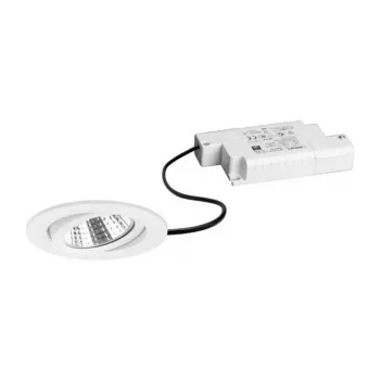 Brumberg 39363173 BB03 Apvalus įleidžiamas LED prožektorius baltas 6W 230V fazinis reguliavimas su pasukimu