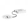 Brumberg 39363173 BB03 apvalus įleidžiamas LED prožektorius, baltas, 6 W, 230 V, fazinio valdymo reguliuojamas, pasukamas