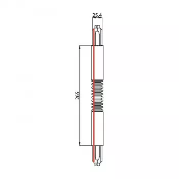 Brumberg 87131080 Lankstus 3 fazių bėgelio jungiklis, juodas