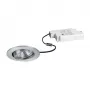BRUMBERG DAMITA LED įleidžiamas prožektorius, apvalus, aliuminio spalvos, 6W, 230V, IP65, pasukamas, fazinis reguliavimas, 3000K