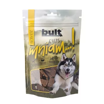 BULT Duck Chips šunų skanėstas – daug baltymų, mažai riebalų, be grūdų, 100g
