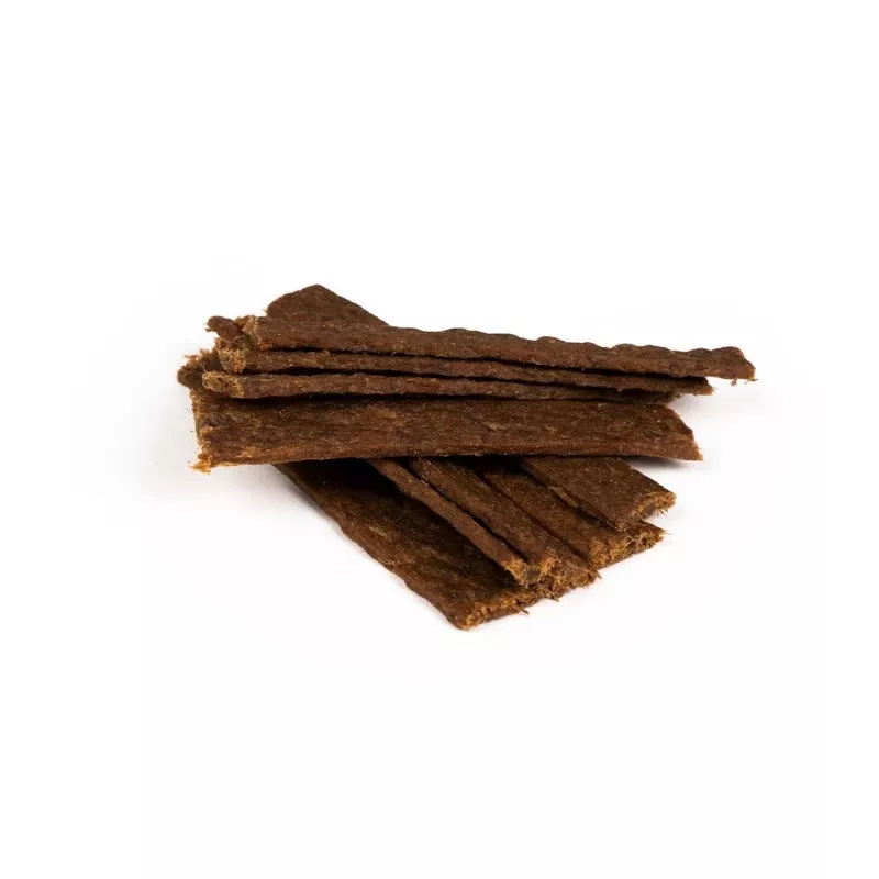 BULT Tasty Stripes triušienos skanėstai šunims – be grūdų, dresūrai, 6 vnt. (60 g)