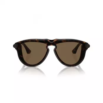 Vyriški akiniai nuo saulės Burberry BE4427-300273 tamsiai havana rudi kvadratiniai acetatas 56-18-145