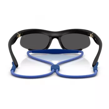 Burberry BE4462-345287 Moteriški Akiniai nuo Saulės Geometriniai Skaidriai Pilkas Acetatas Tamsiai Pilki Lęšiai 64/20/125 mm