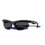 Burberry BE4462-345287 Moteriški Akiniai nuo Saulės Geometriniai Skaidriai Pilkas Acetatas Tamsiai Pilki Lęšiai 64/20/125 mm