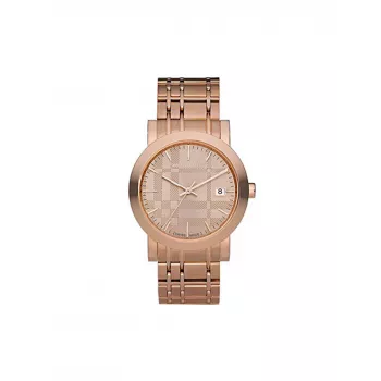 Burberry BU1864 Vyrų Laikrodis 38 mm Juoda Oda