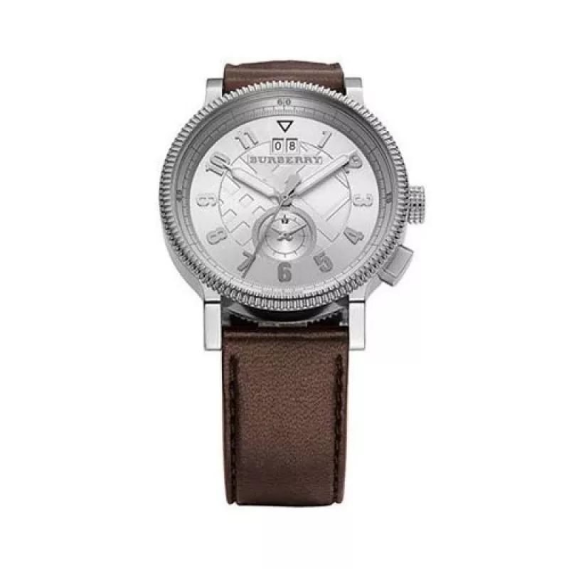 Burberry BU7681 Vyriškas Šveicariškas Kvarcinis Chronografas 42mm Nerūdijantis Plienas