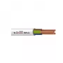 BVV-LL 3 gyslų 1,5 mm² baltas PVC fiksuotojo laido ritinys 25 m | Kur.lt