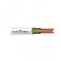 BVV-LL Fiksuotojo įrengimo kabelis 2x2,5 mm² baltas 25 m | Kur.lt