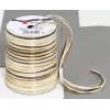 C.E. Pattberg Raffia Matt dovanų kaspinas rudos/ kreminės spalvos 10 mm x 20 m