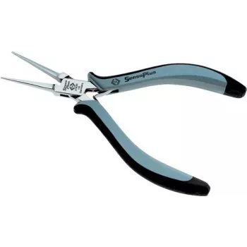 C.K Tools SensoPlus smailiasnukės replės 145 mm juodos/mėlynos T3783D