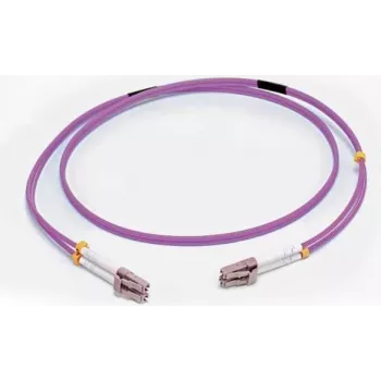 C2G 2m LC/LC OM4 LSZH optinis pataisymo kabelis, violetinis 81750