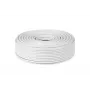 CABLETECH Koaksialinis kabelis RG-6U CU 100m Baltas