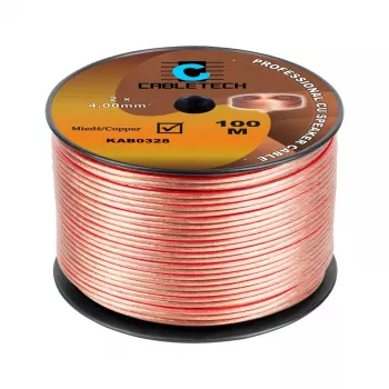 CABLETECH Garsiakalbių laidas 4mm² (KAB0328)