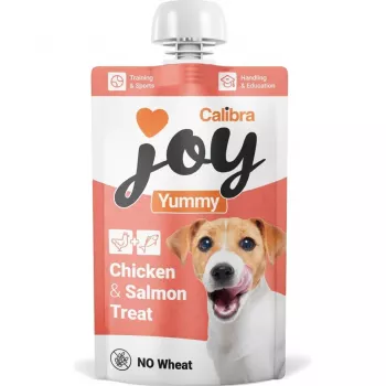 Calibra Joy Dog Yummy Chicken & Salmon Treat 100 g