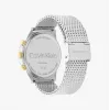 CALVIN KLEIN Vyrų miesto kolekcijos laikrodis 25200296 44mm nerūdijantis plienas Šveicariškas kvarcas