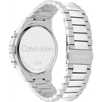 Calvin Klein vyriškas laikrodis Minimal Extension 25200115 44mm nerūdijančio plieno tinklelis