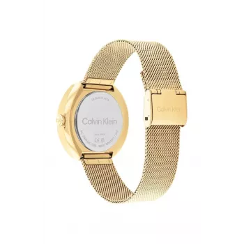 CALVIN KLEIN Women's Watch Minimal Extension 25200339 38,5 mm Silver Stainless Steel Mesh